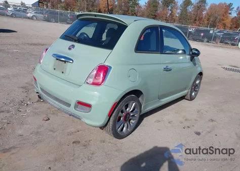 2015 Fiat 500 Sport from USA, damaged, VIN 3C3CFFBR6FT690119